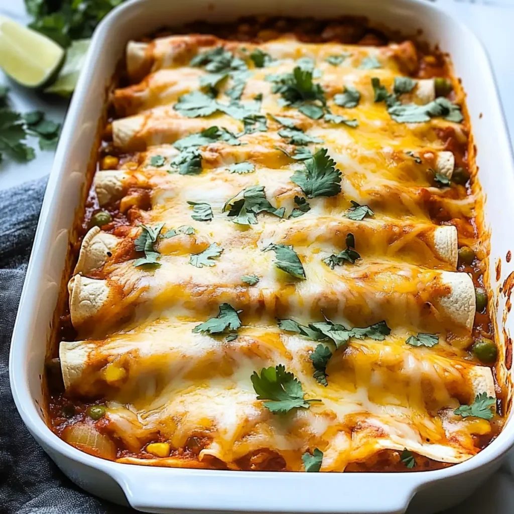 Cheesy Chicken Enchiladas