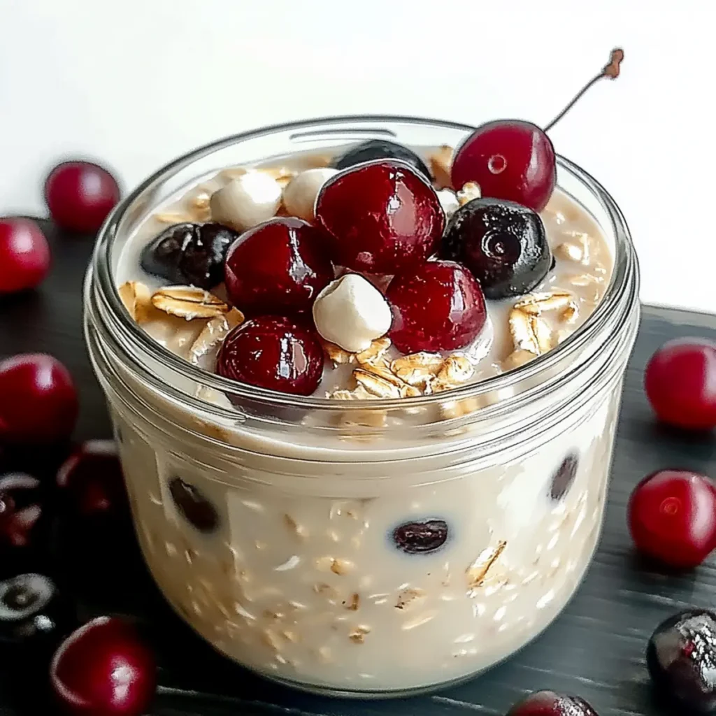 Cherry Overnight Oats