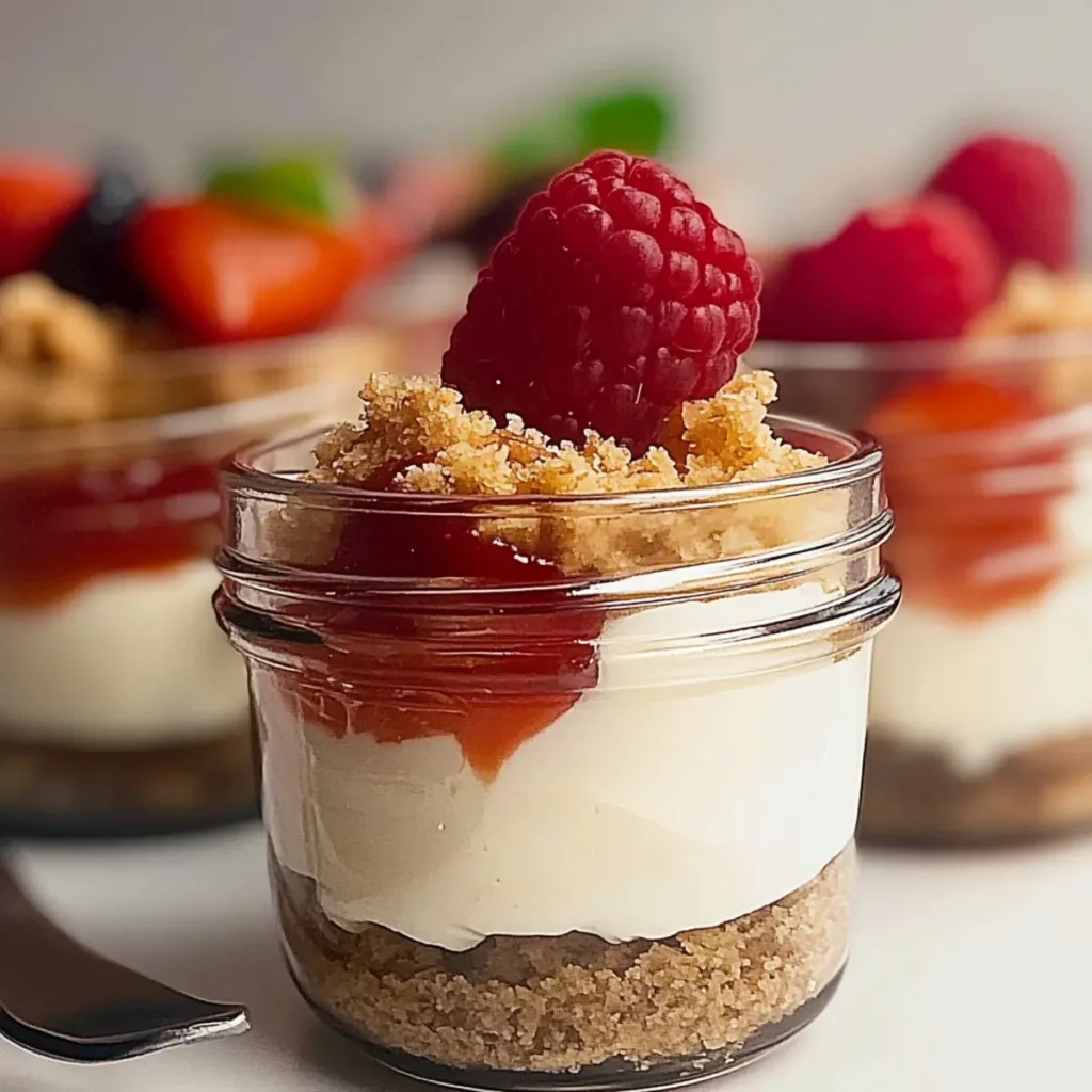 Protein Cheesecake Jars