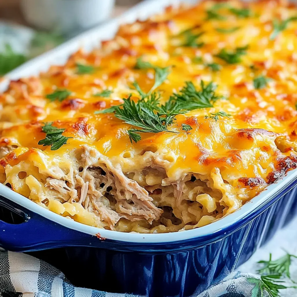 Cheesy Turkey Burger Casserole