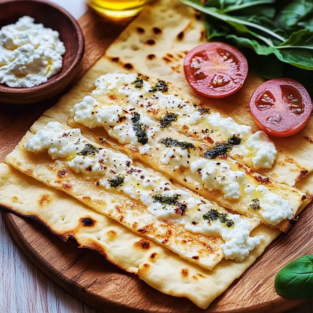 Cottage Cheese Flatbread