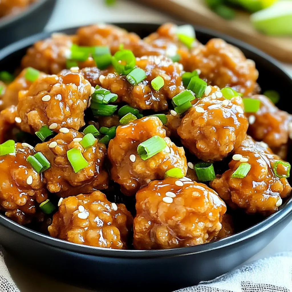 Honey Garlic Ground Turkey