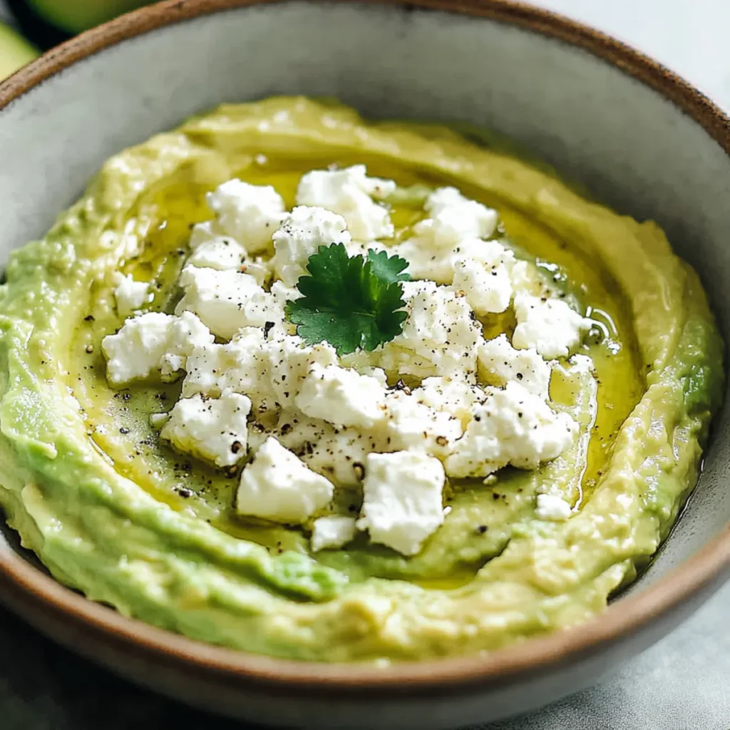 Avocado Feta Dip