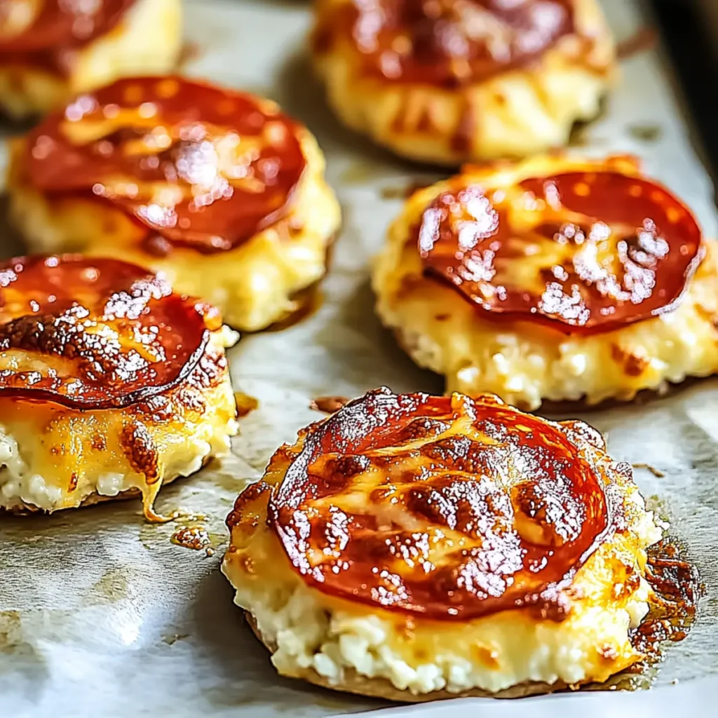 Cottage Cheese Pizza Bites