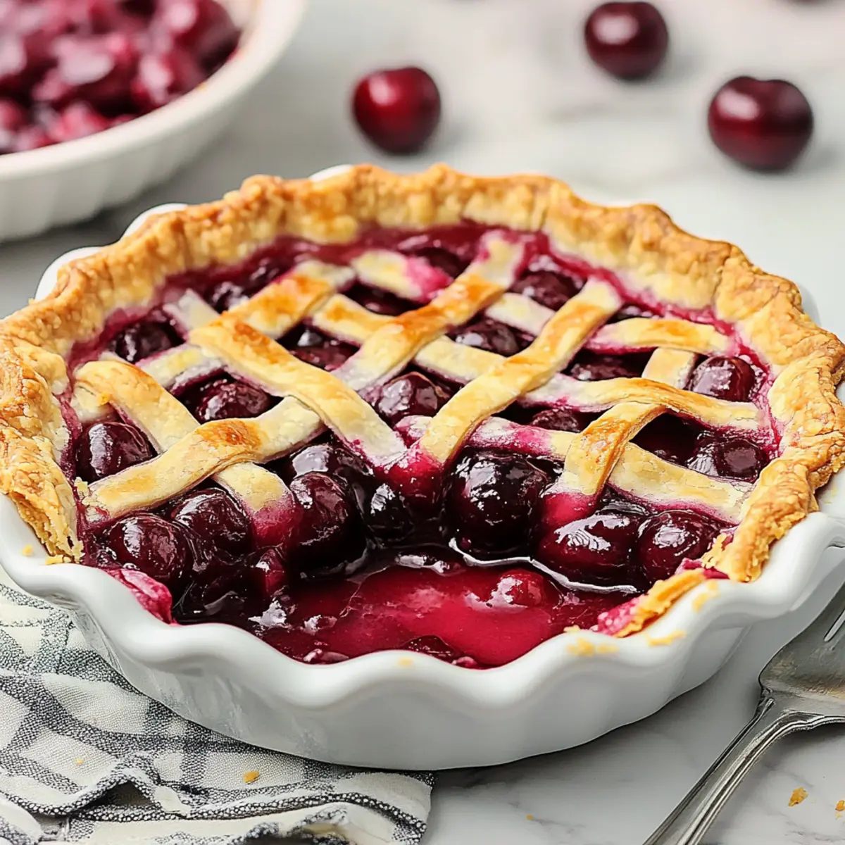 Easy Homemade Cherry Pie Recipe with Fresh Cherries and Crust