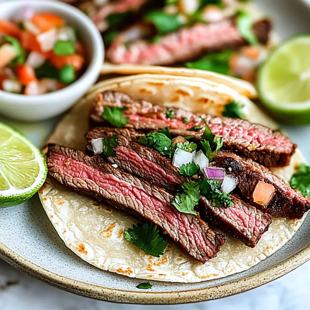Skirt Steak Tacos
