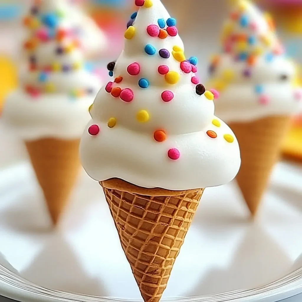 Ice Cream Cone Cake Pops