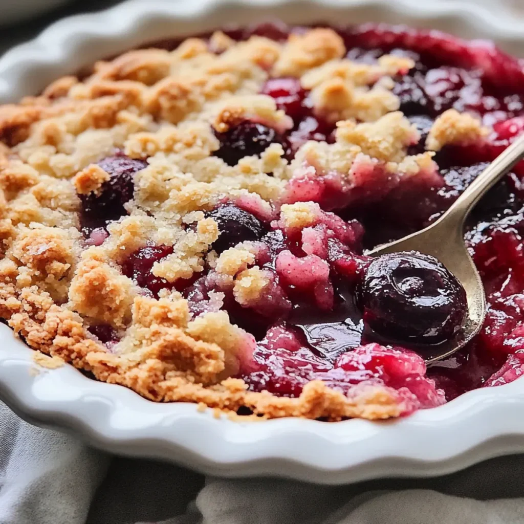 Cherry Crumble