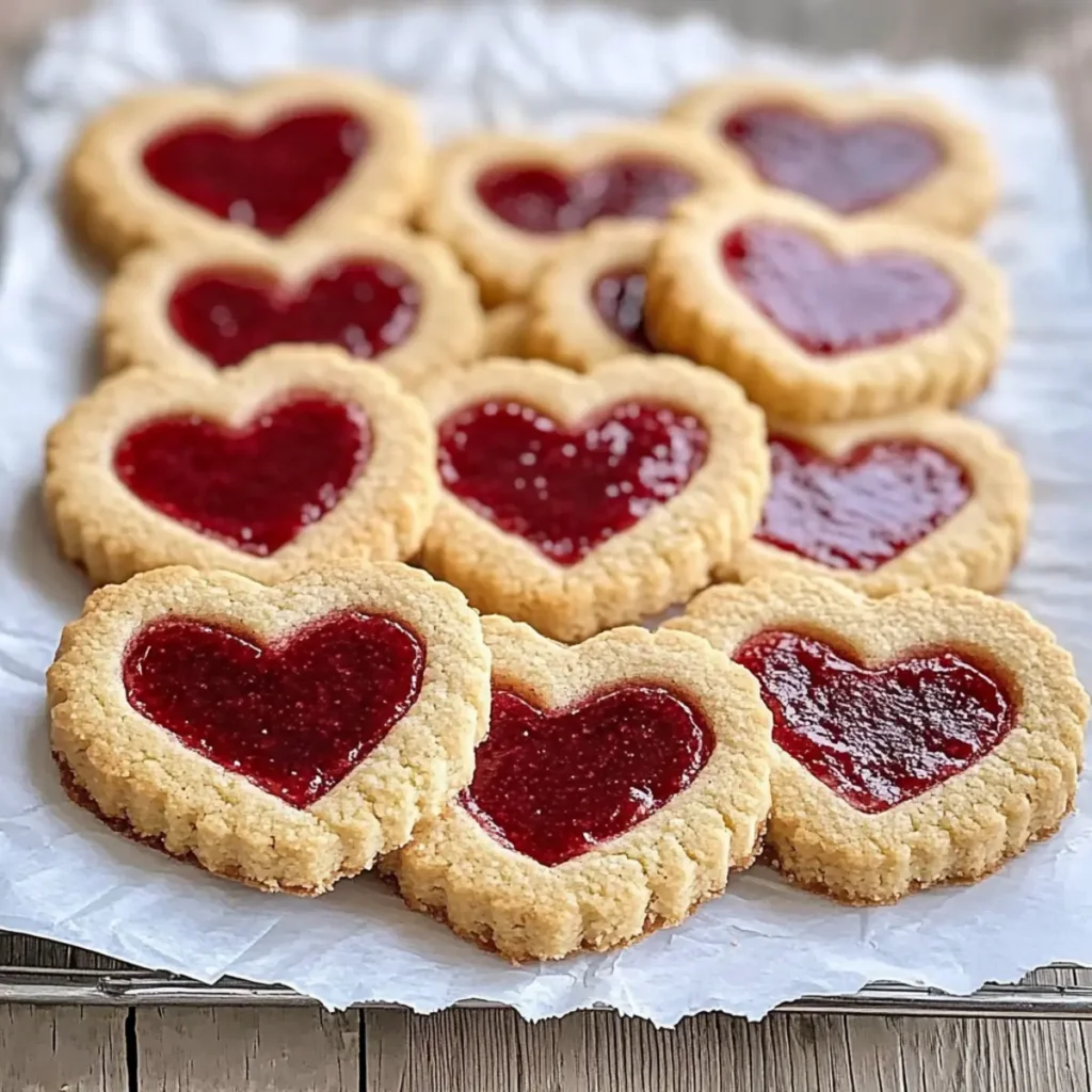 Linzer Heart Cookies
