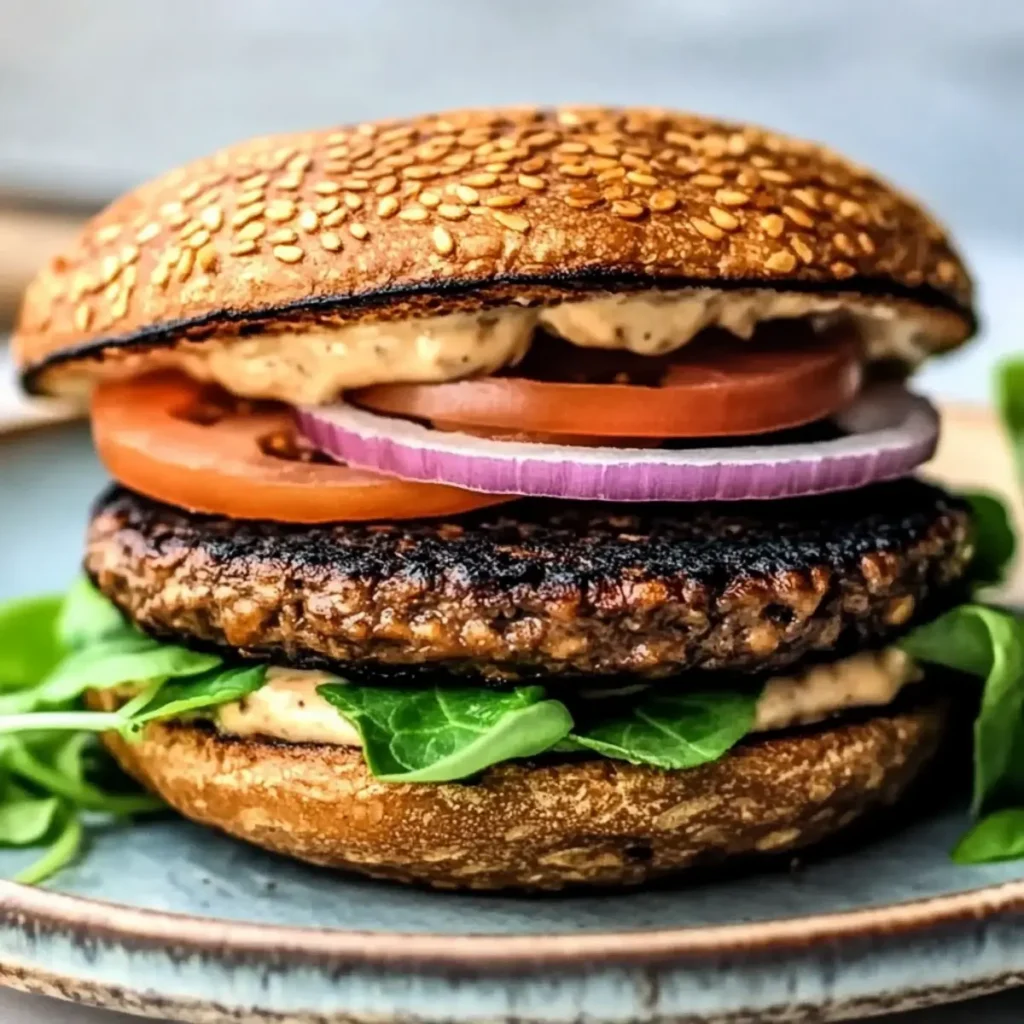 Vegan Mushroom Burgers