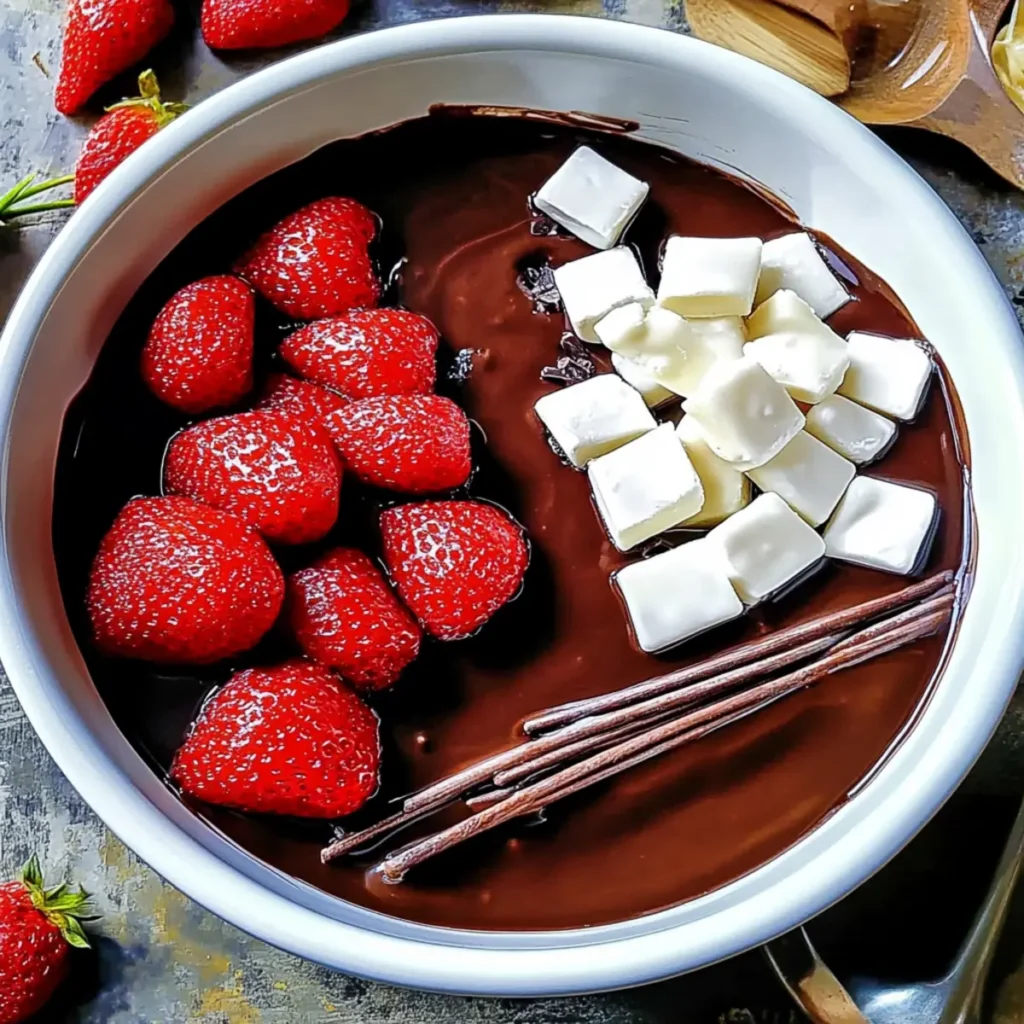 Crock Pot Chocolate Fondue