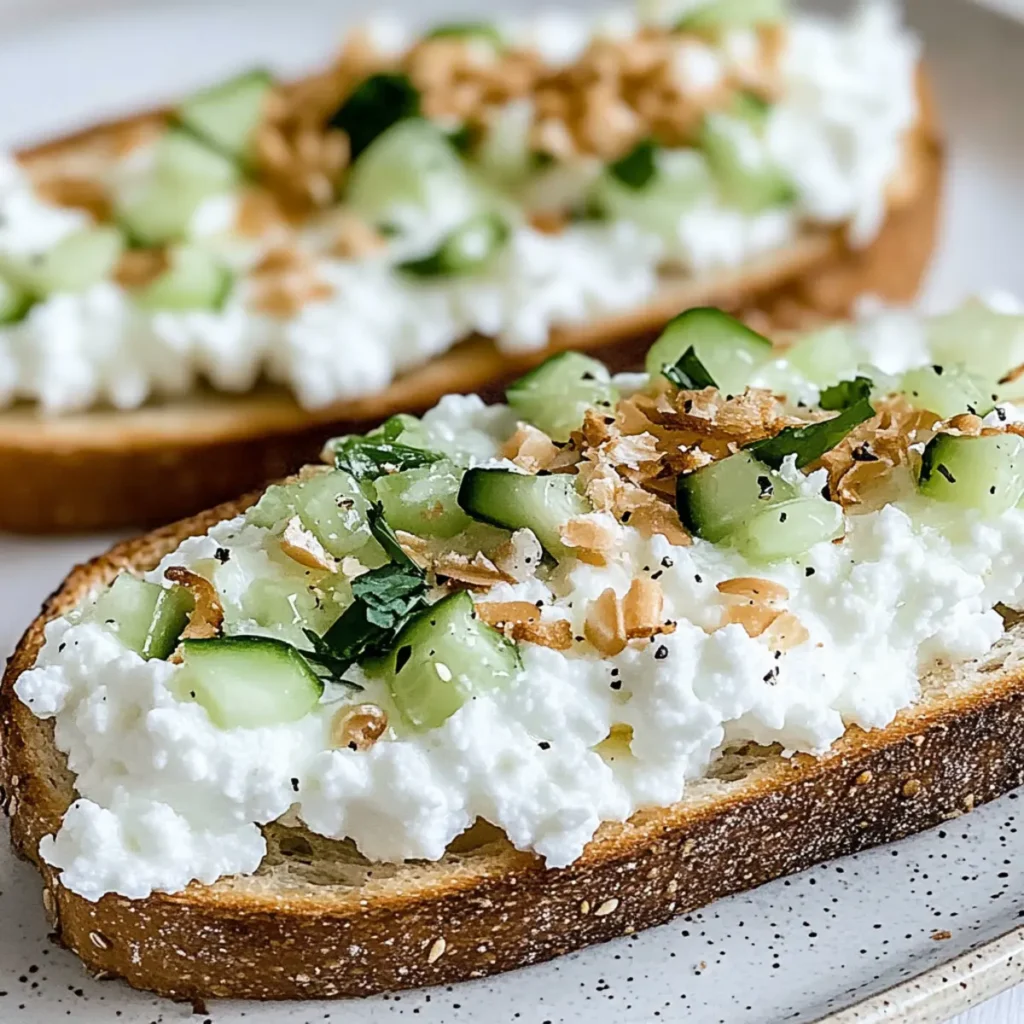 Cottage Cheese Toast