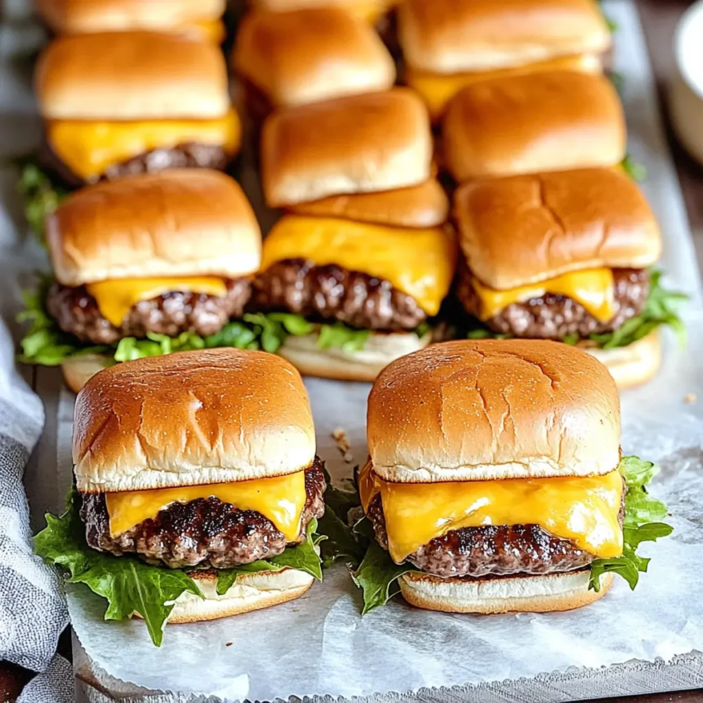 Cheeseburger Sliders