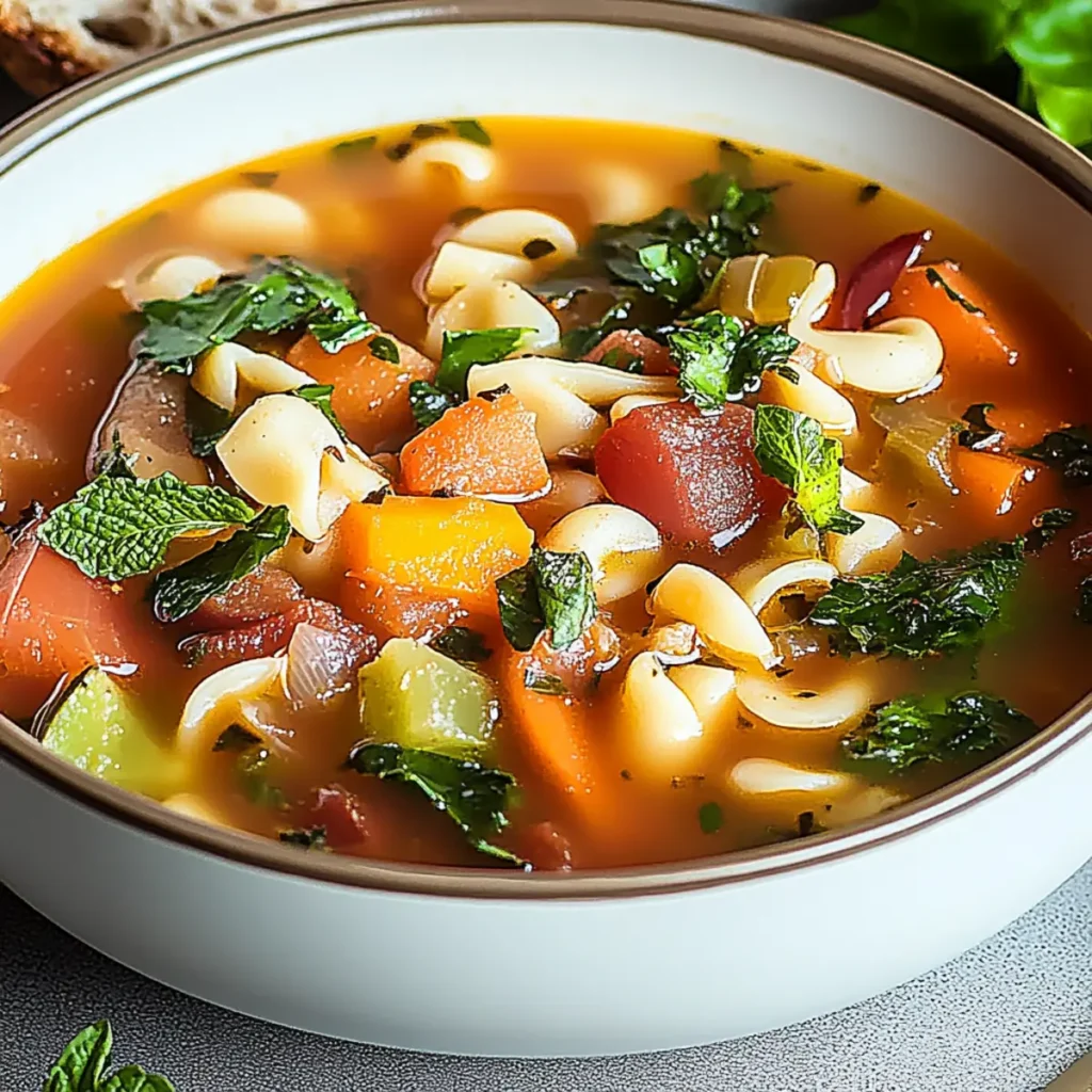 Winter Minestrone Soup (Packed with Veggies)