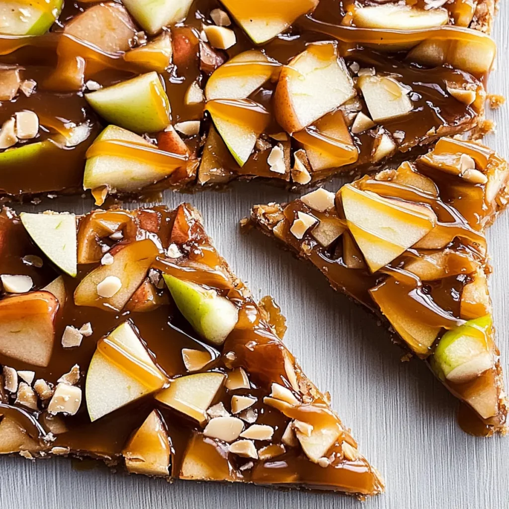 Caramel Apple Bark