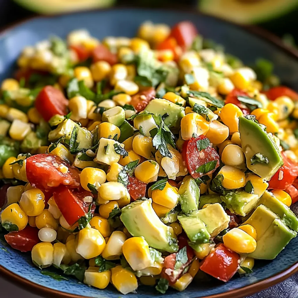 Corn Salad with Avocado