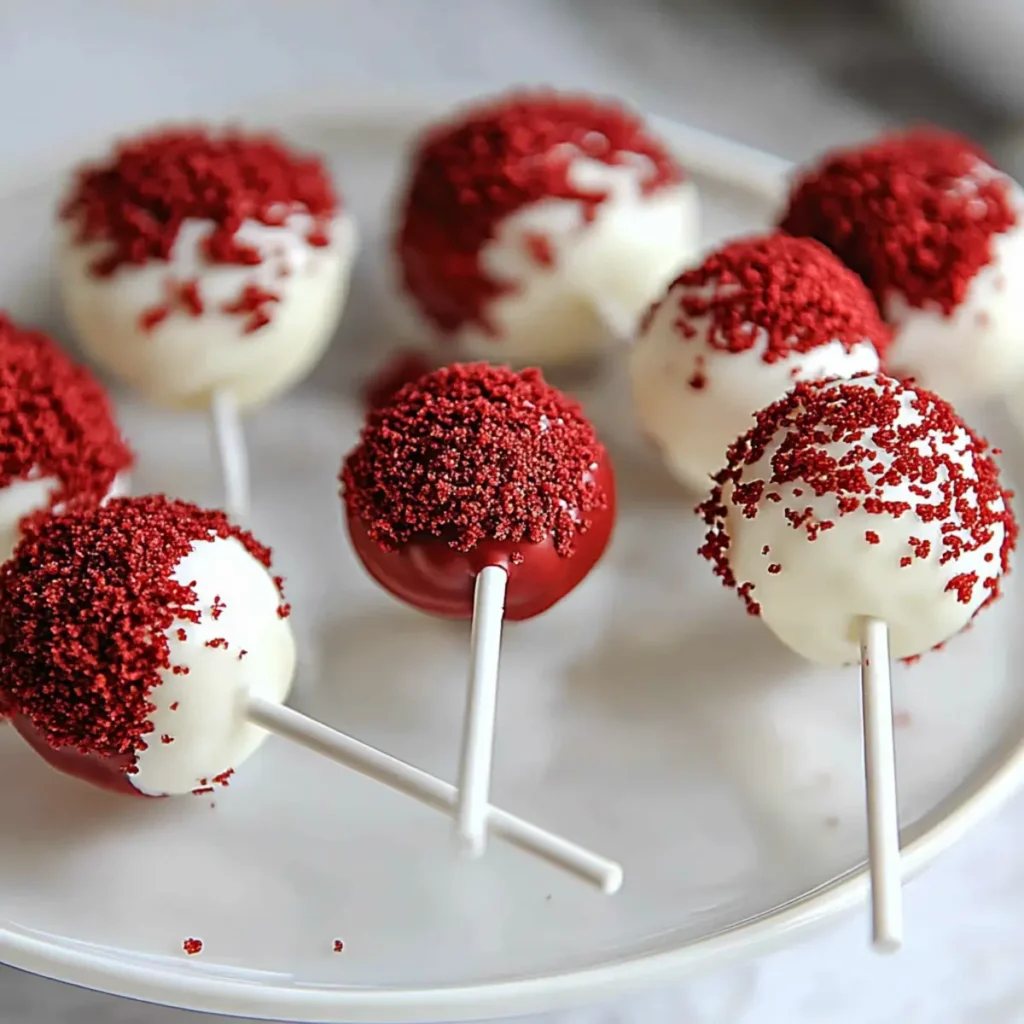 Red Velvet Cake Pops