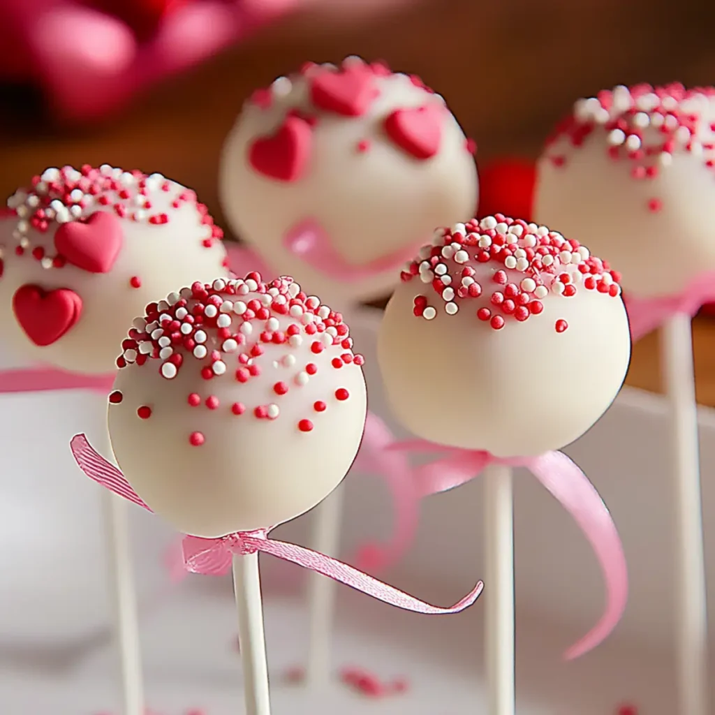 Valentine Cake Pops