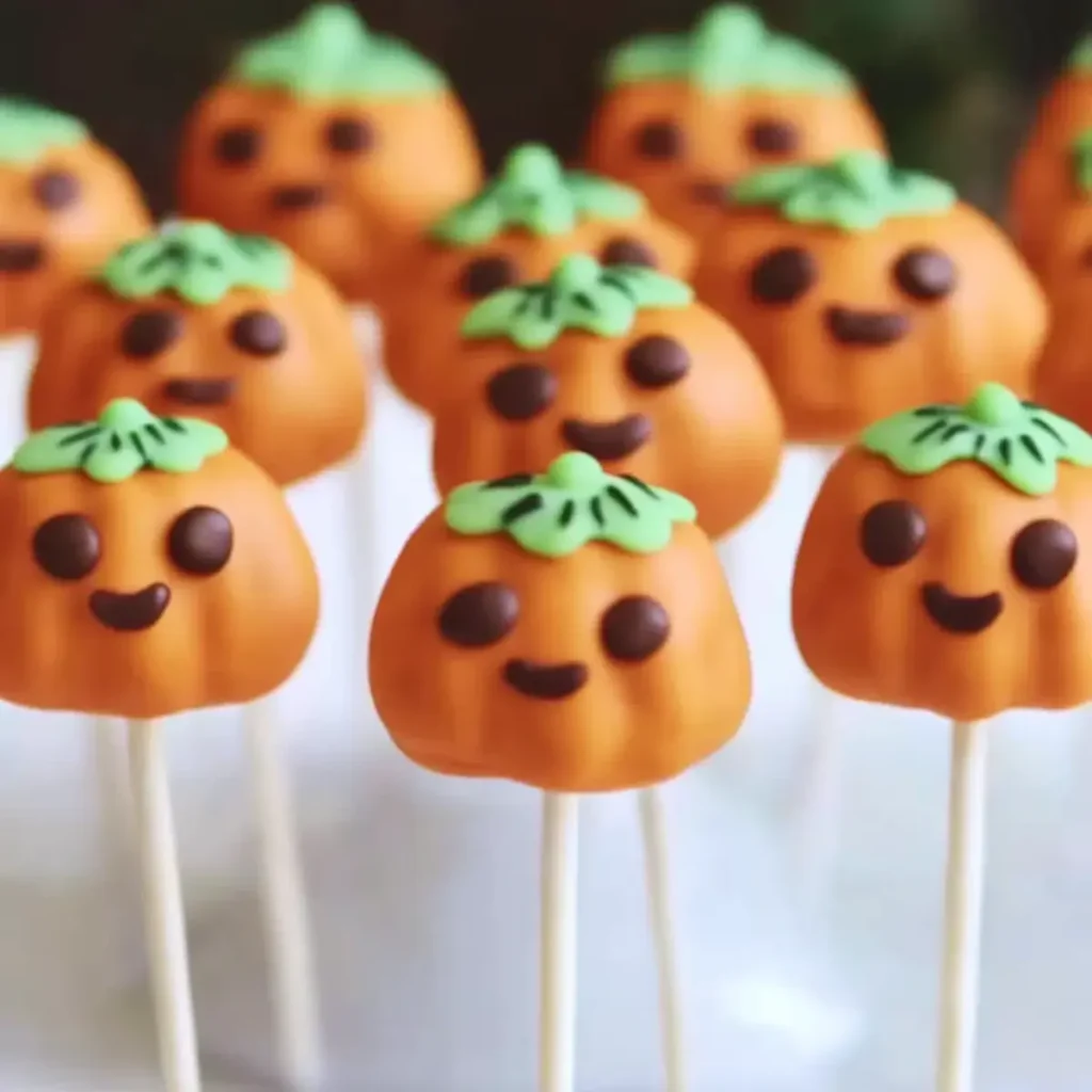 Pumpkin Cake Pops
