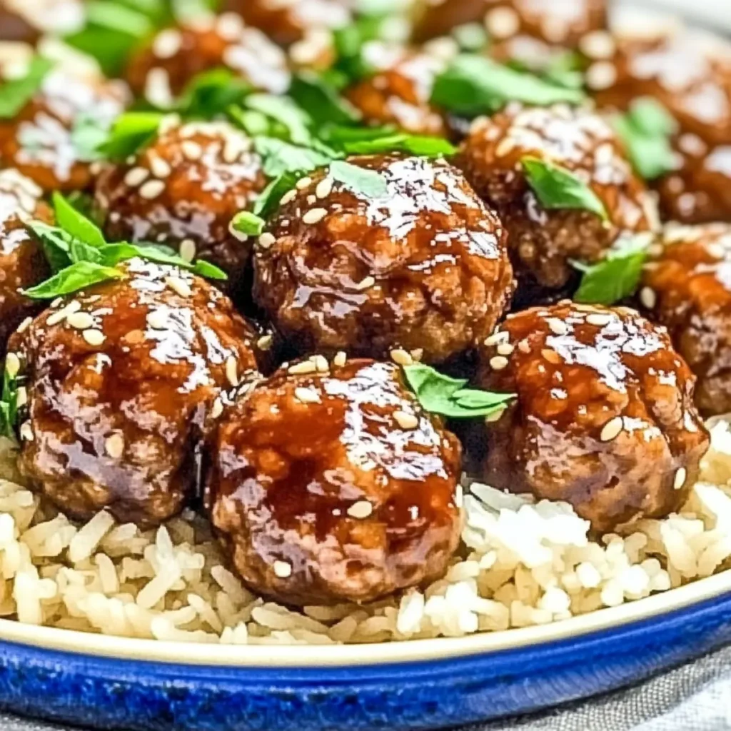 Mongolian Meatballs