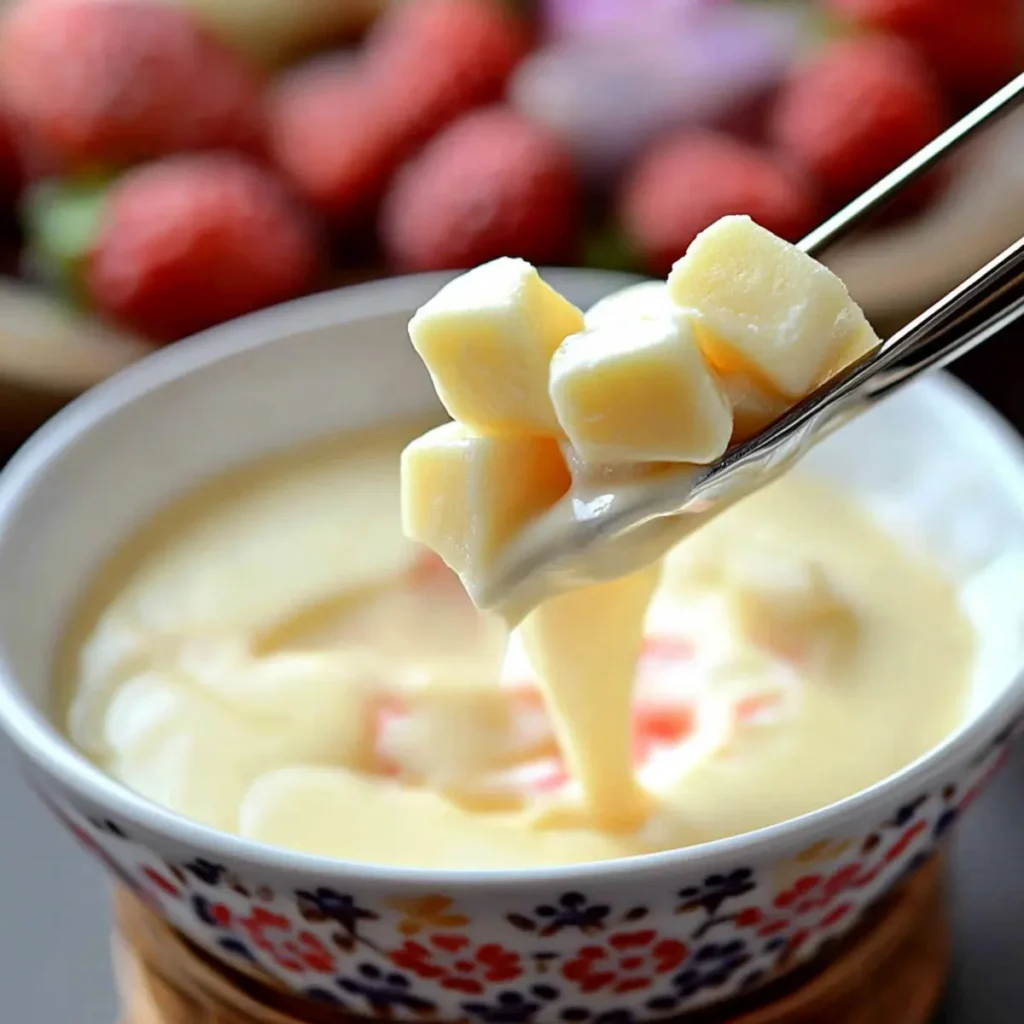 White Chocolate Fondue