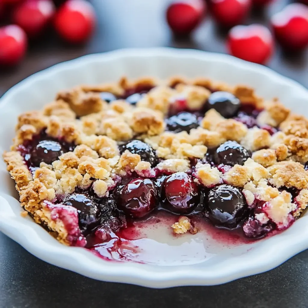 Cherry Crumble