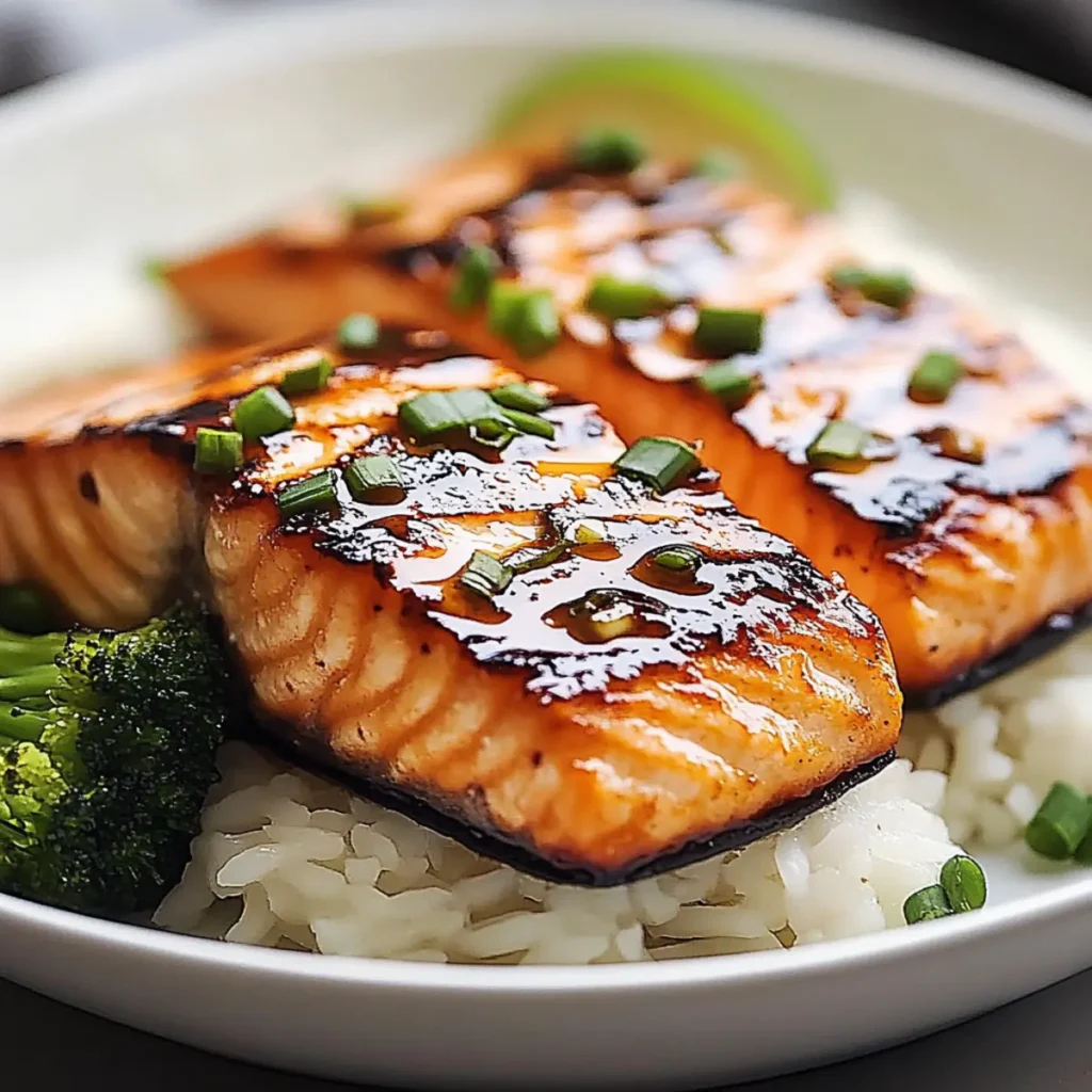 Honey Garlic Salmon