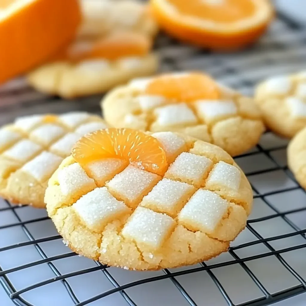 Creamsicle Orange Sugar Cookies