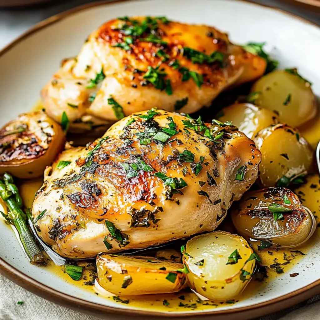 Italian Chicken with Garlic Butter
