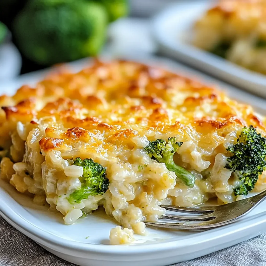 Broccoli Rice Casserole