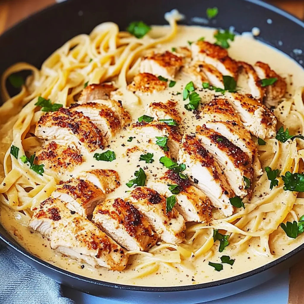 Cajun Chicken Alfredo