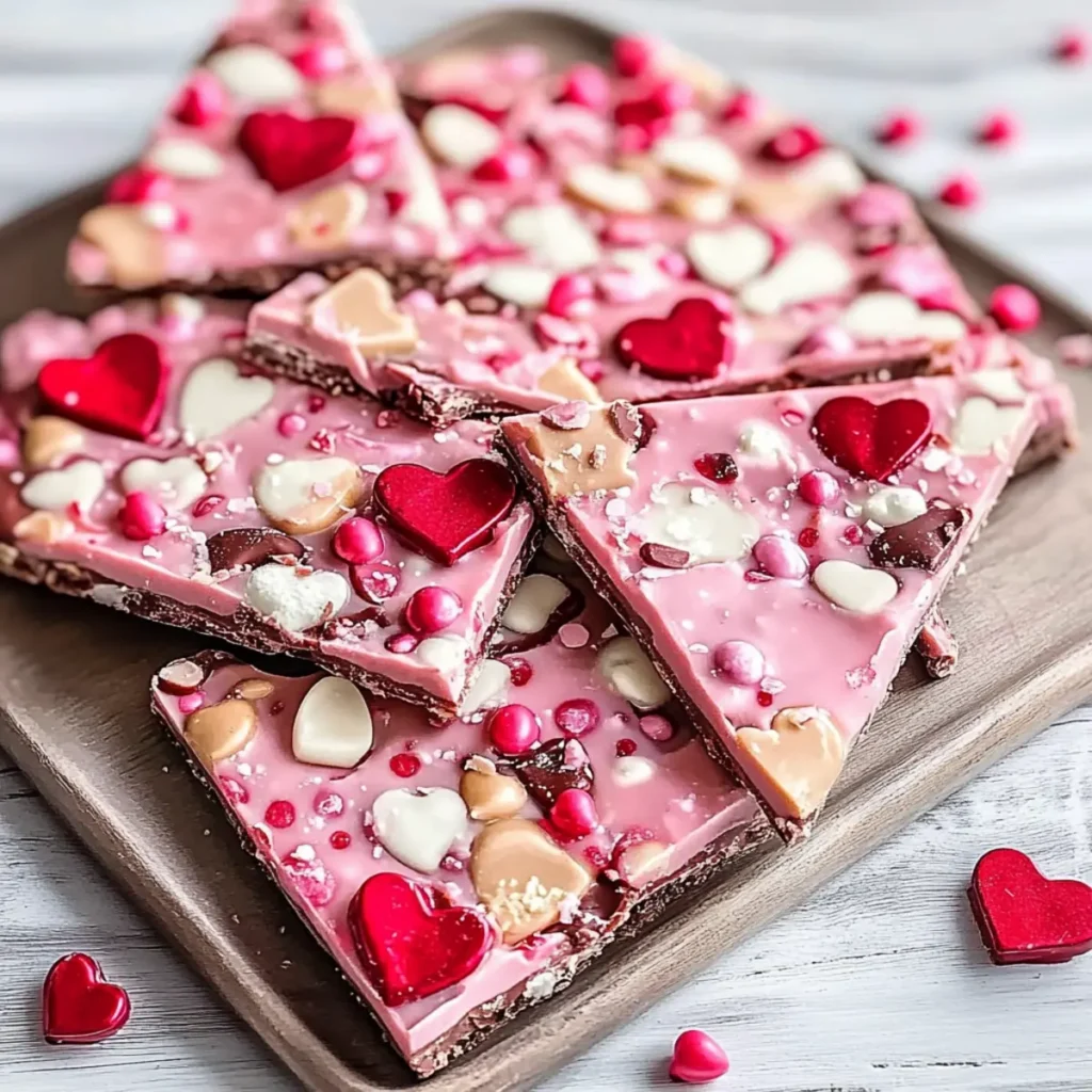 Valentine Chocolate Bark