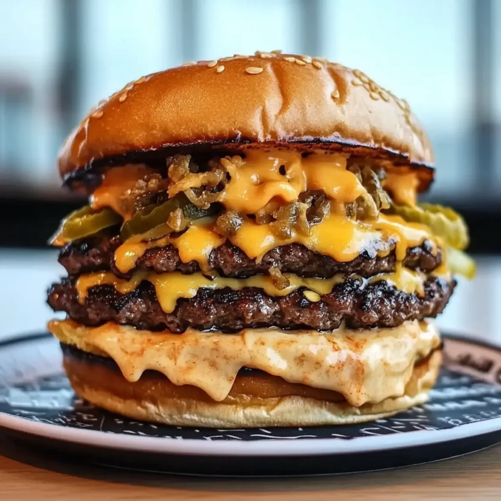 Triple Cheese Burger