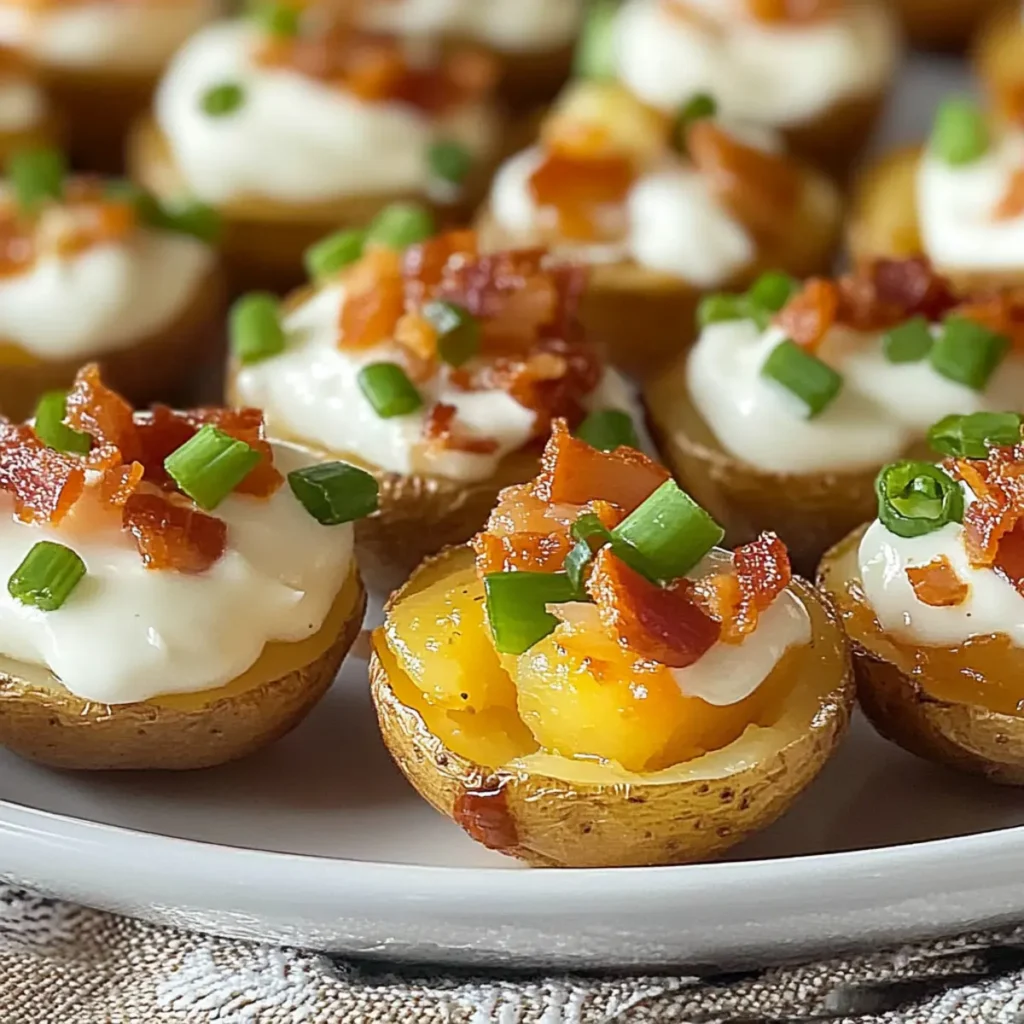 Loaded Mini Potato Bites