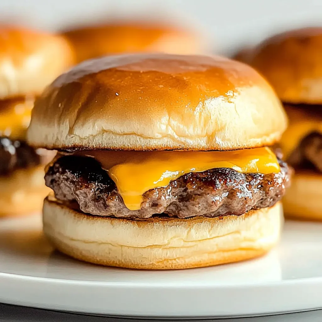 Smash Burger Sliders