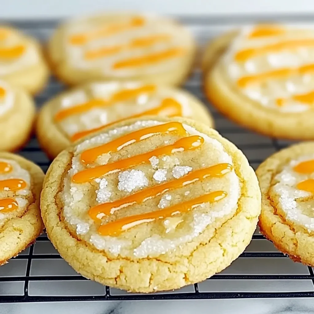 Soft Orange Sugar Cookies