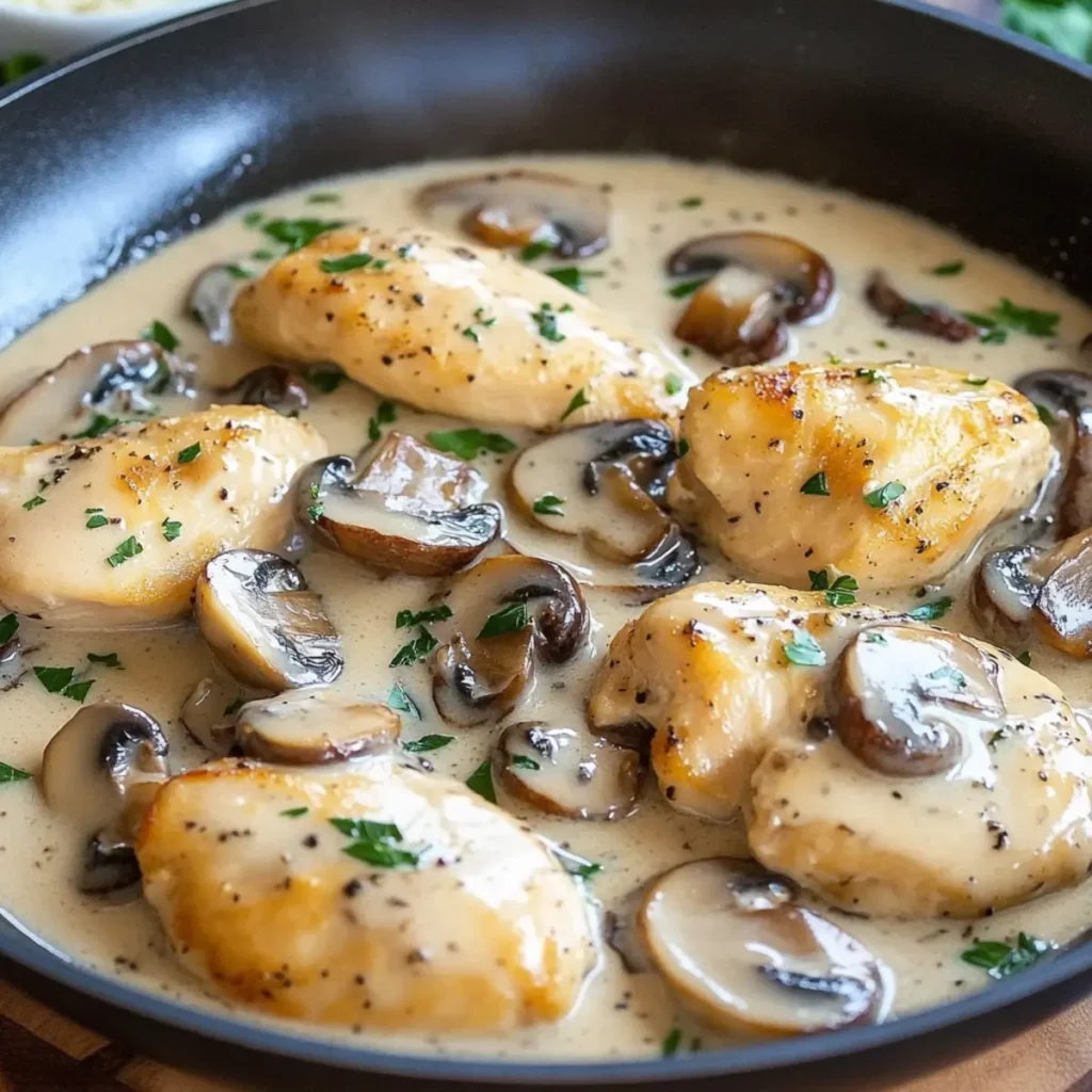 Creamy Mushroom Chicken