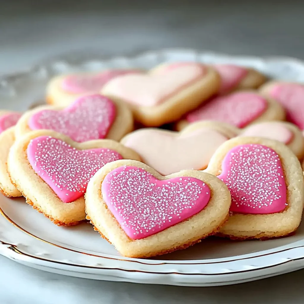Heart Shaped Butter Cookies