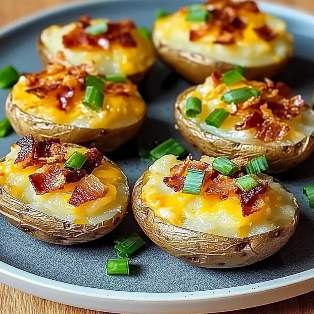 Loaded Mini Baked Potatoes