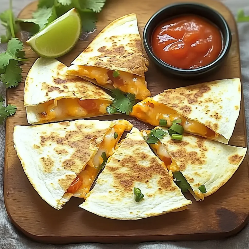 Crispy Mini Cheese Quesadillas