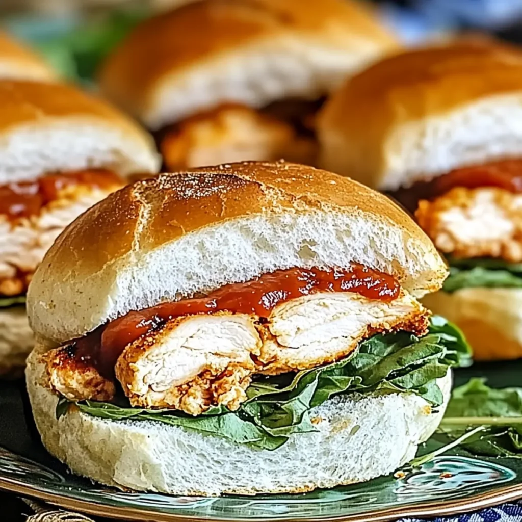 Italian Sub Chicken Sliders