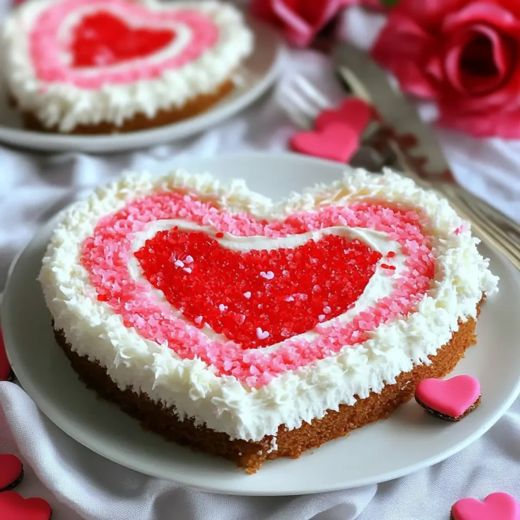 Heart Roll Cake