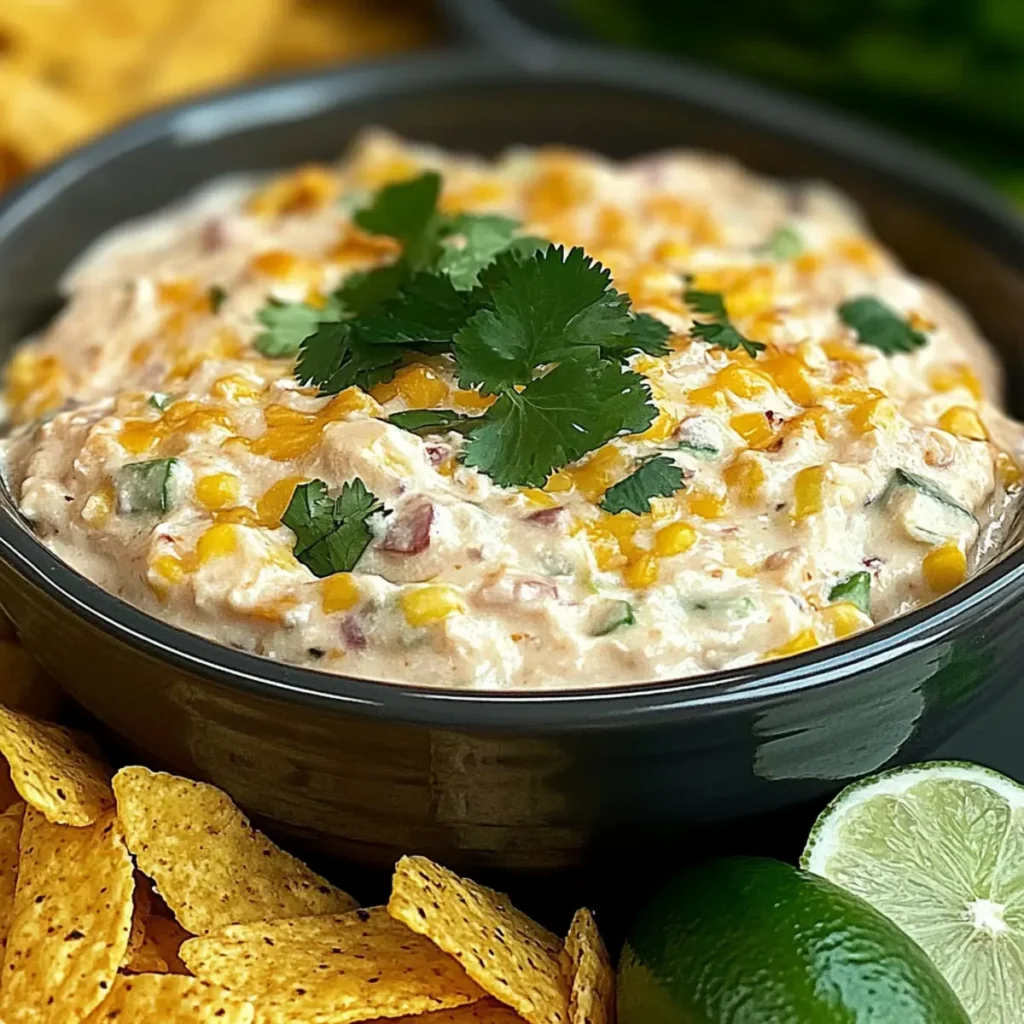Crockpot Elote Dip