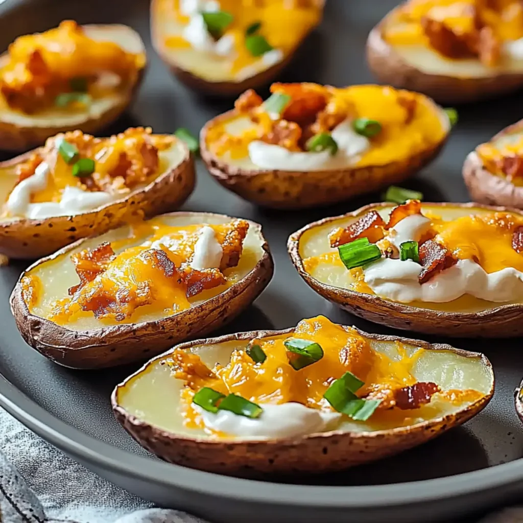 Cheesy Potato Skins