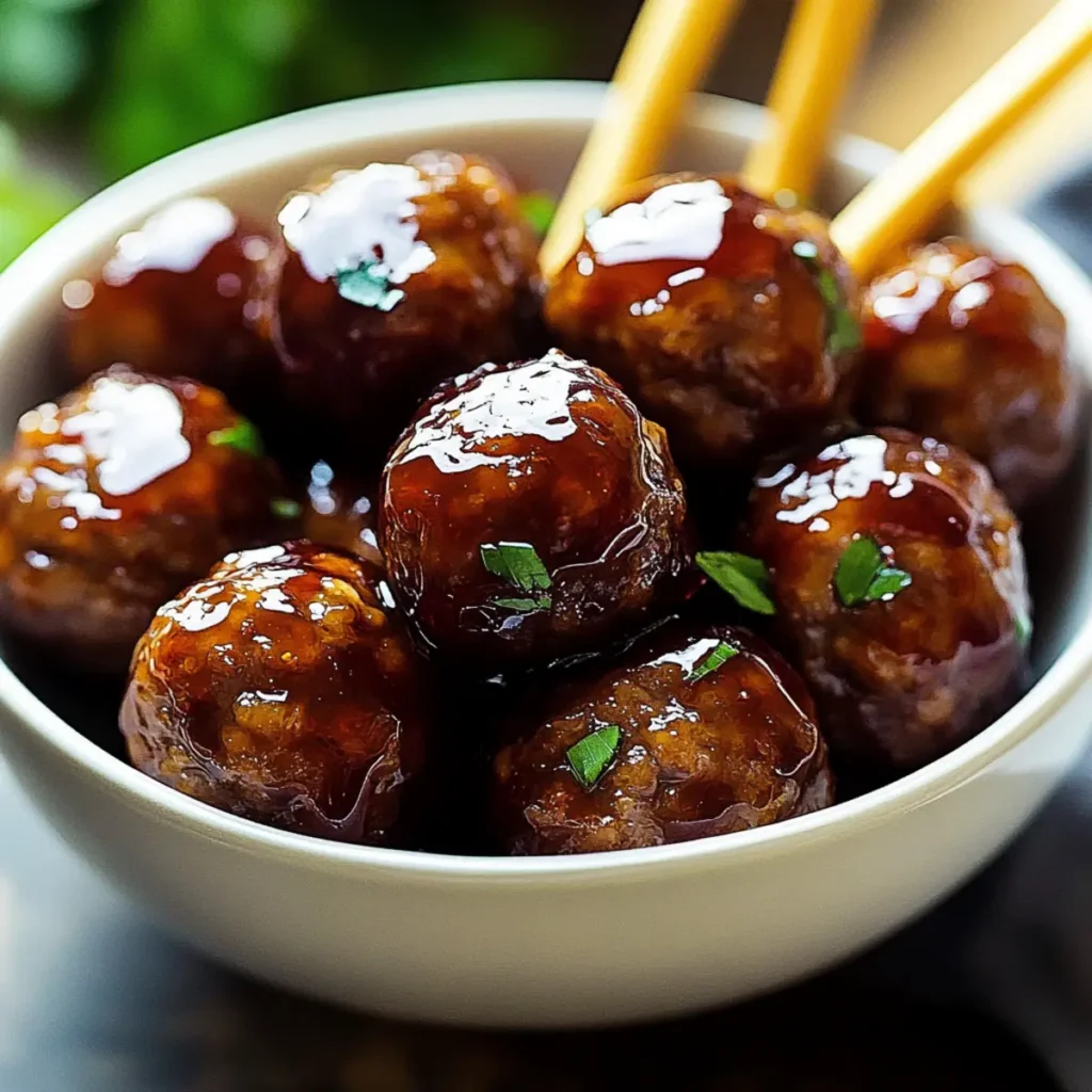 Grape Jelly Meatballs