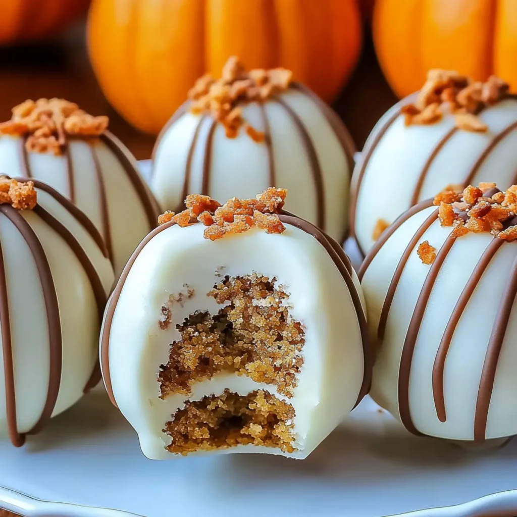 Pumpkin Spice Cake Pops