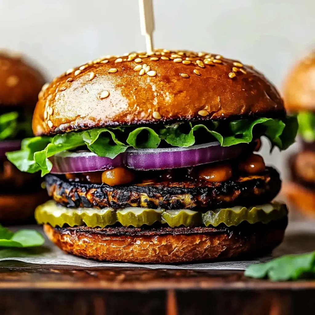 Eggplant Burger