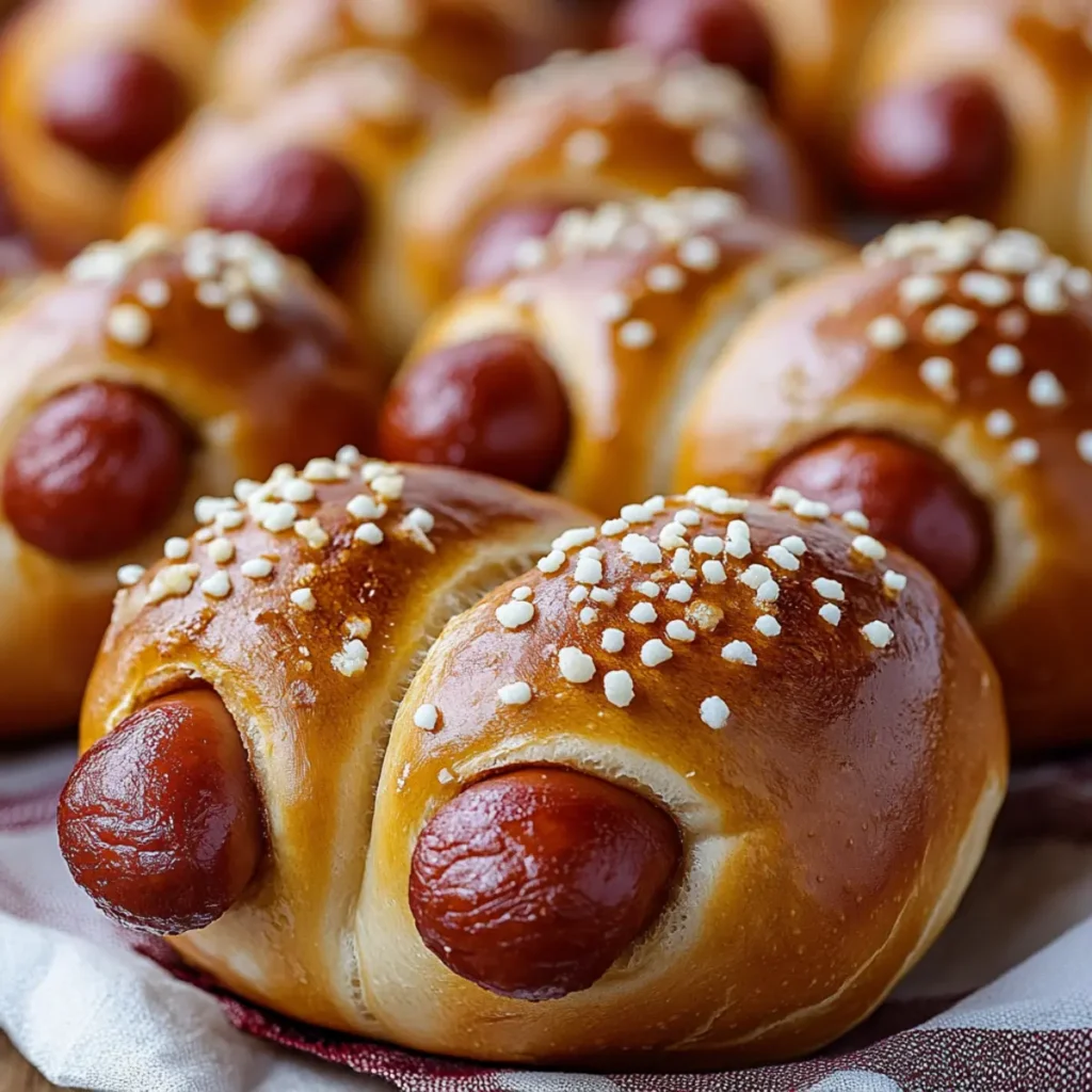 Mini Pretzel Dogs