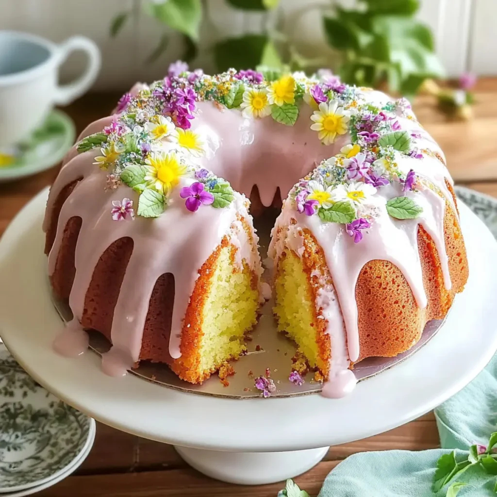Spring Bundt Cake