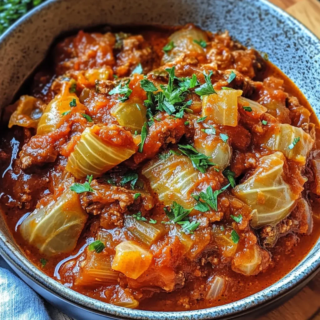 Hungarian Cabbage Goulash